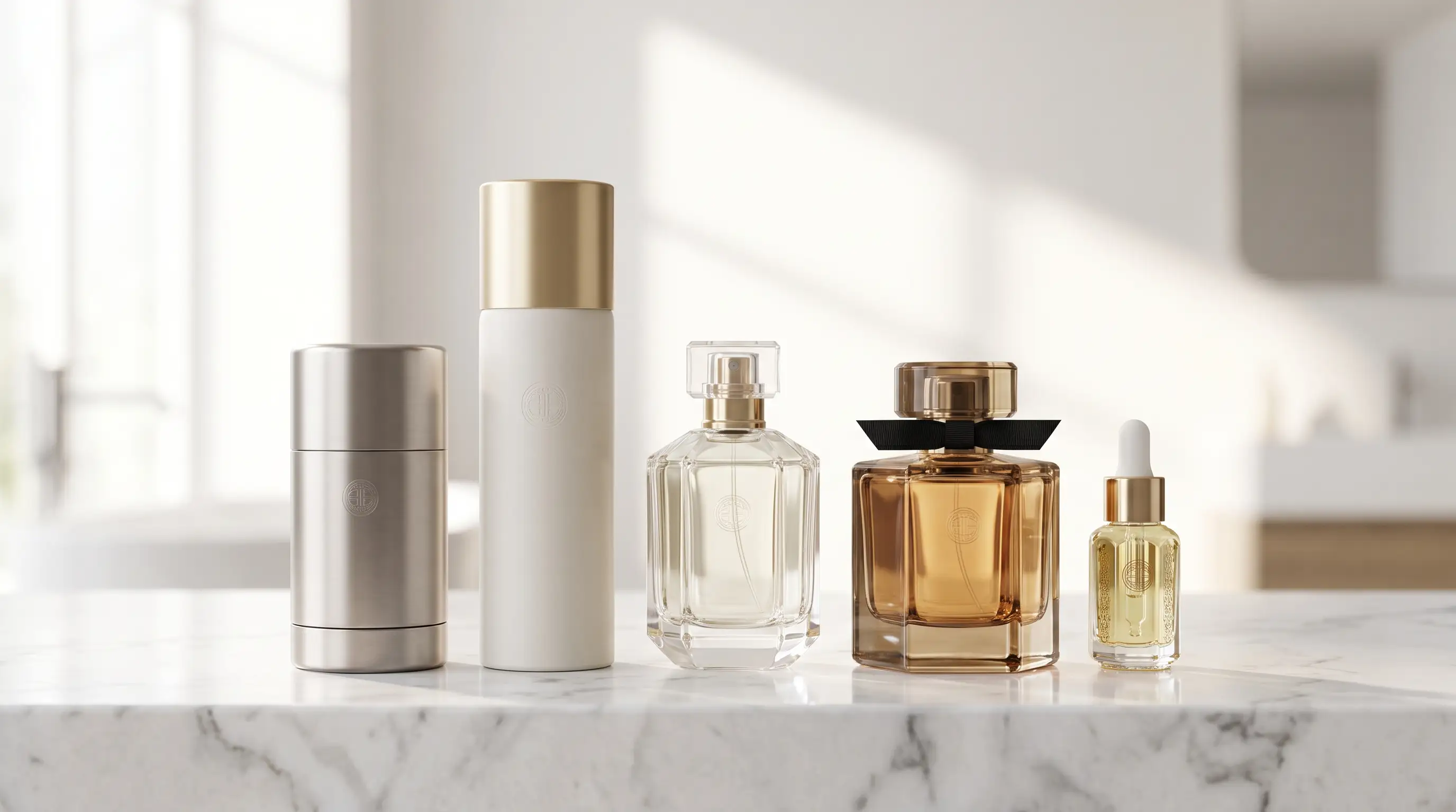 Comparison of antiperspirant, deodorant, perfume and perfume oil products