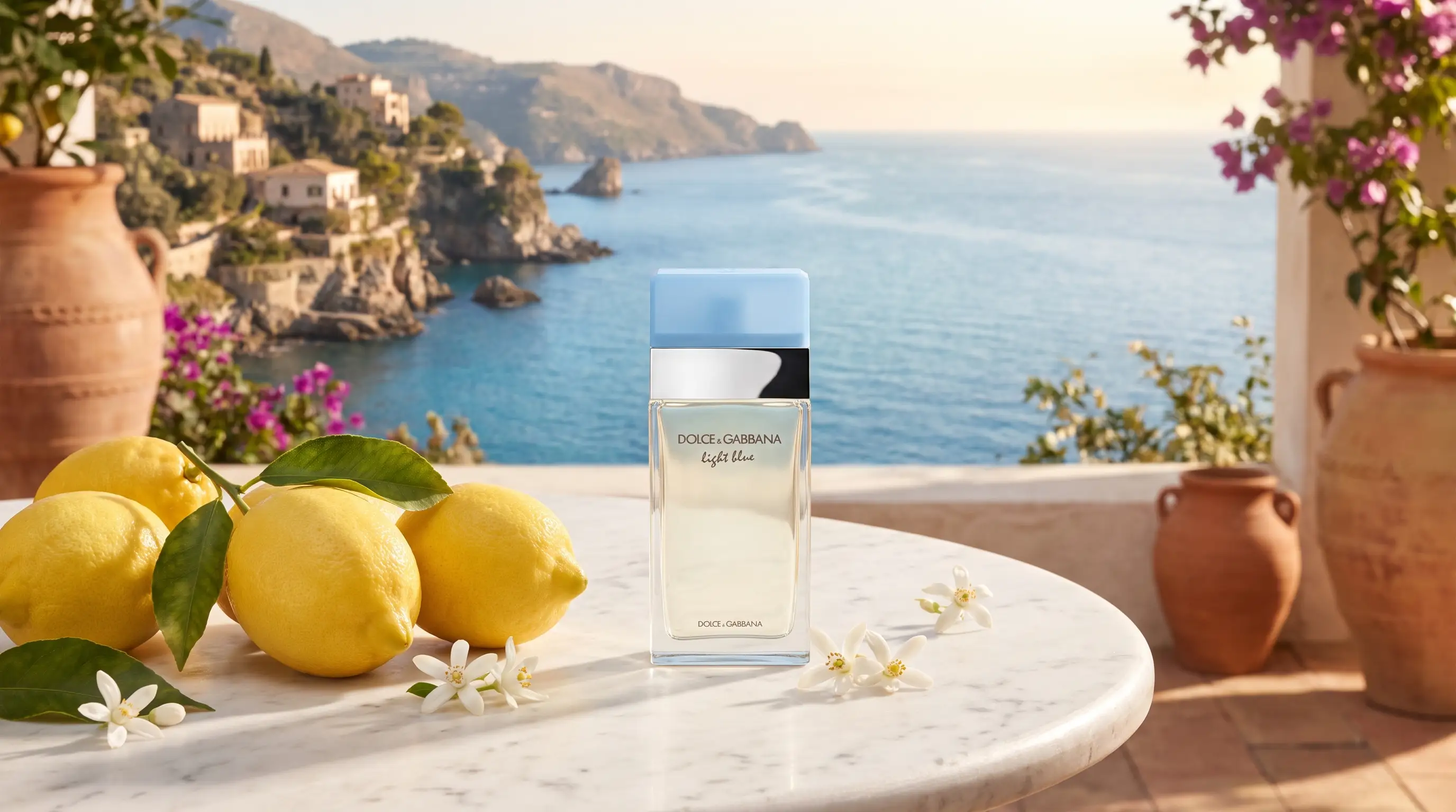 Dolce & Gabbana Light Blue inspired by the Mediterranean coast of Sicily